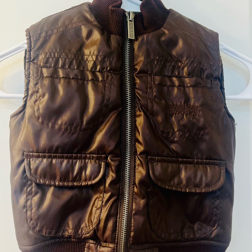 Kenneth Cole Reaction Brown Kids Vest